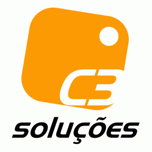 Logotipo e símbolo para a empresa C3 Soluções