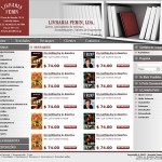 Livraria Ferin - layout de site