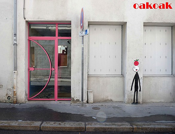 Artes de rua super criativas por OakoAk